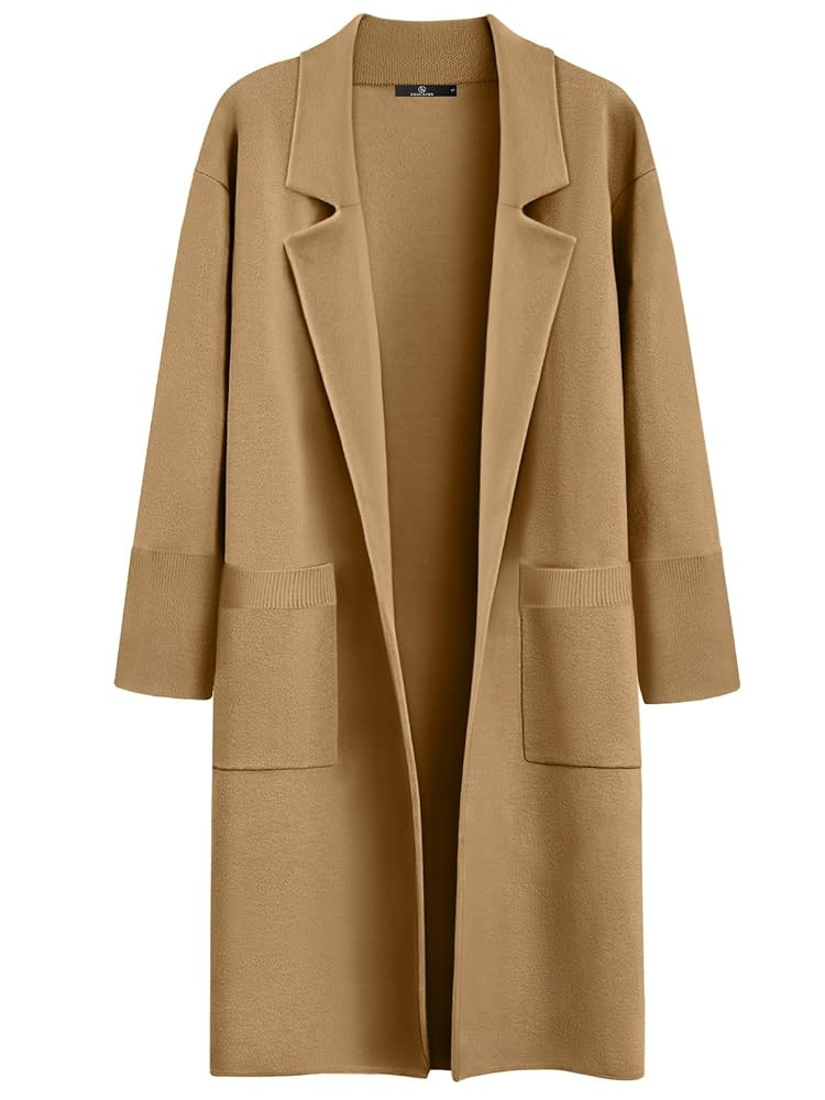 LILLUSORY Women's Long Dressy Cardigan Sweaters Fall Oversized Cozy Jacket Outfits 2025 Date Nigh... | Amazon (US)