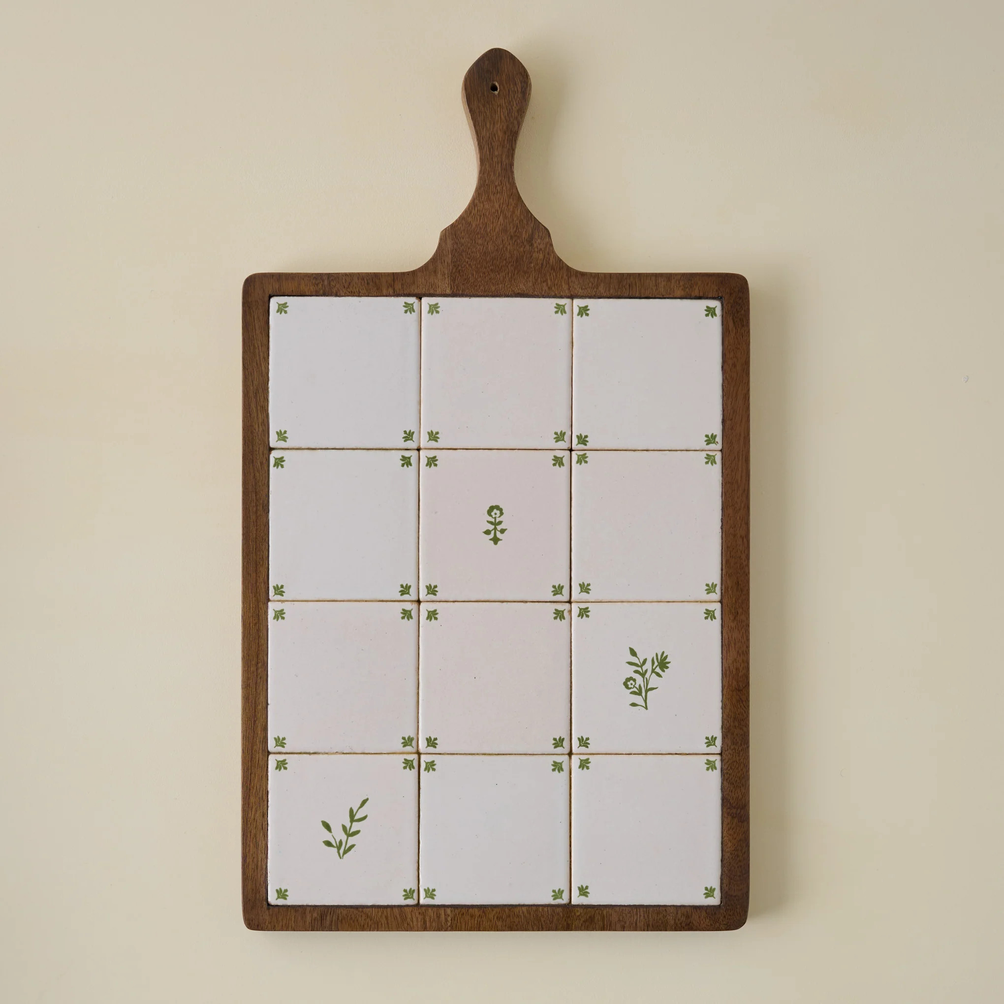 Dutch Printed Ceramic Serving Board | Magnolia