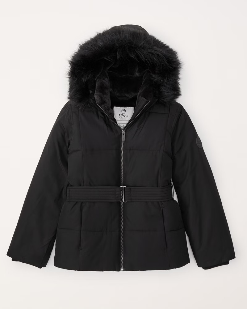 a&f ultra belted parka | Abercrombie & Fitch (US)