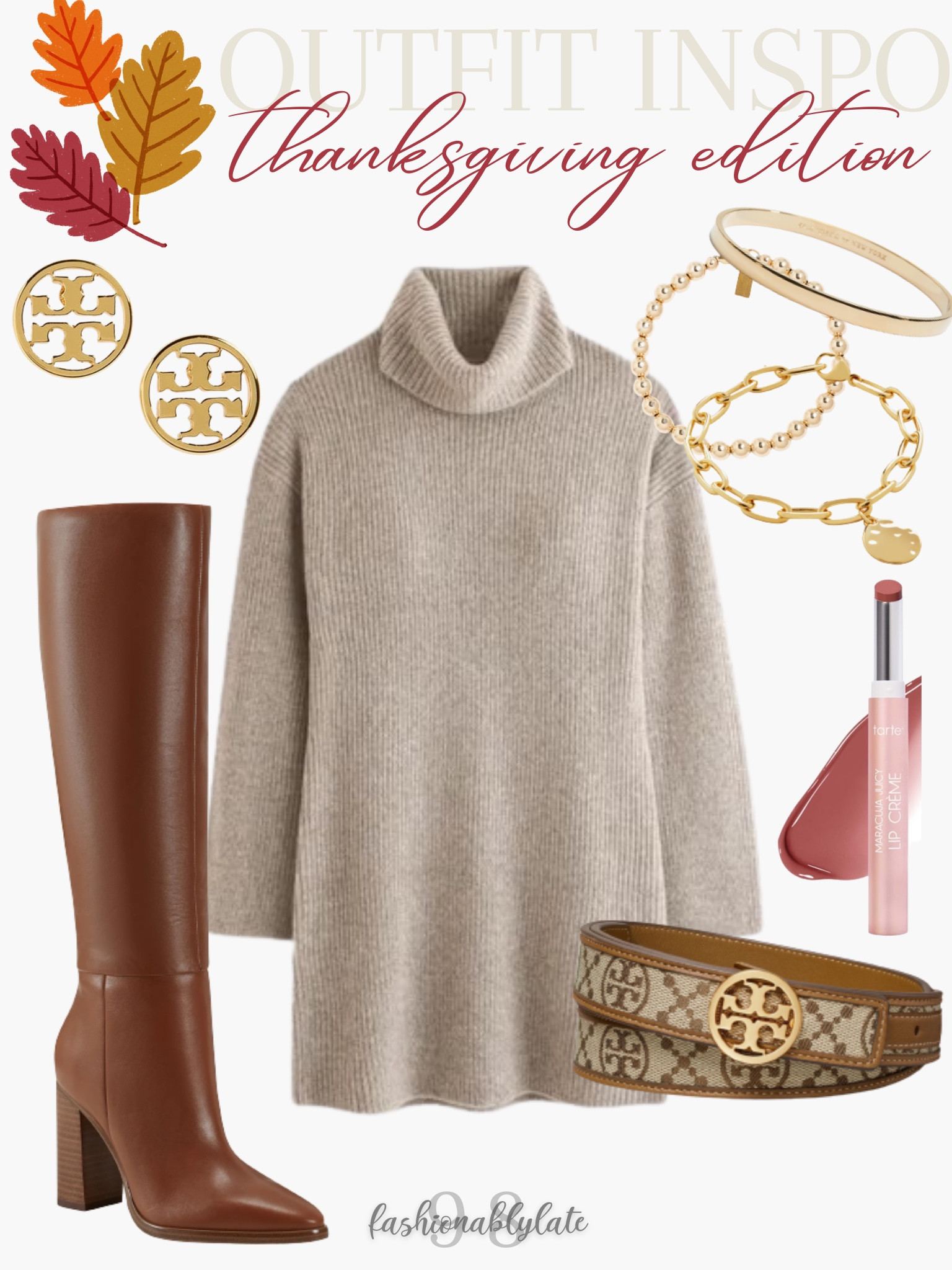 thanksgiving outfit inspo

sweater dress // knee high boots // accessories // dressy outfit // dressy thanksgiving outfit idea 

#LTKstyletip #LTKHoliday #LTKSeasonal