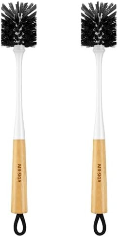 MR.SIGA Water Bottle Brush, Long Handle Bottle Brush for Water Glasses, Baby Bottles, Sports Bott... | Amazon (US)