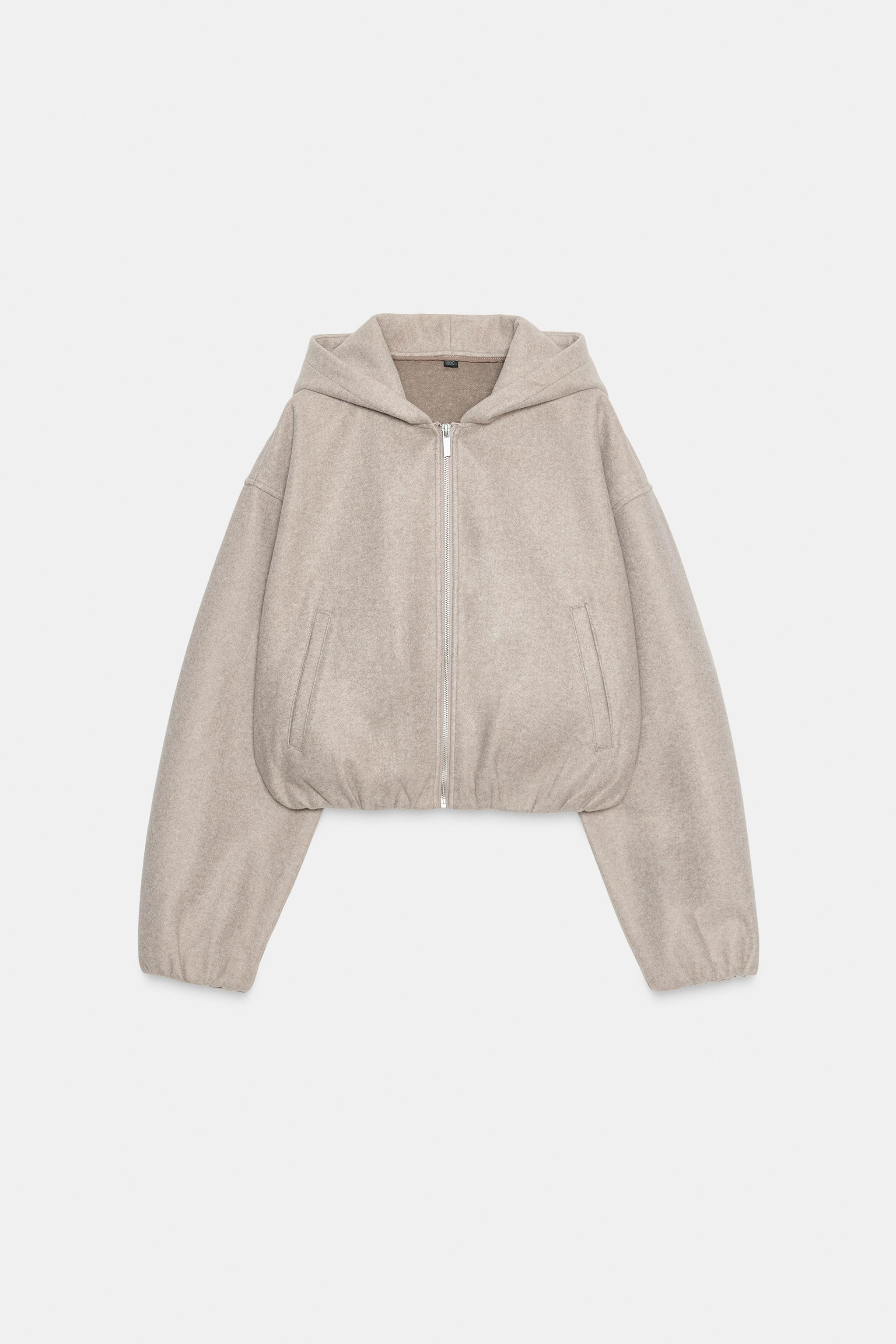 SOFT HOODIE JACKET | Zara UK