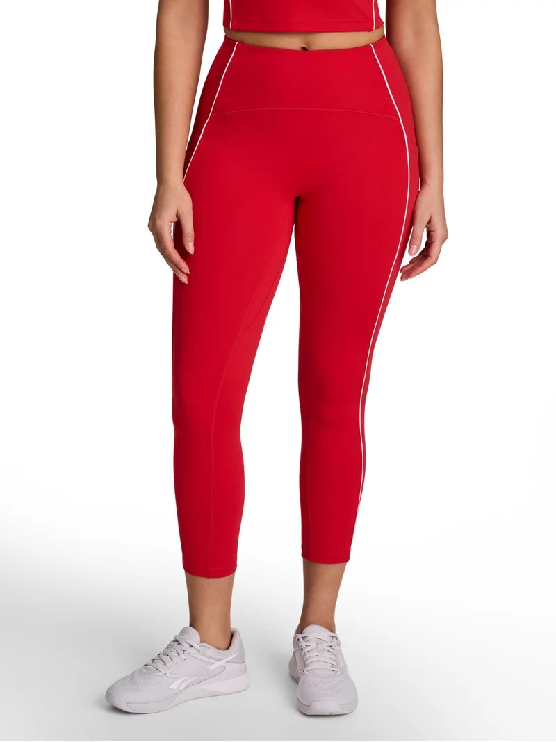 Reebok Women's and Women's Plus Team Player High Rise Capri Legging, Sizes XS-4X | Walmart (US)