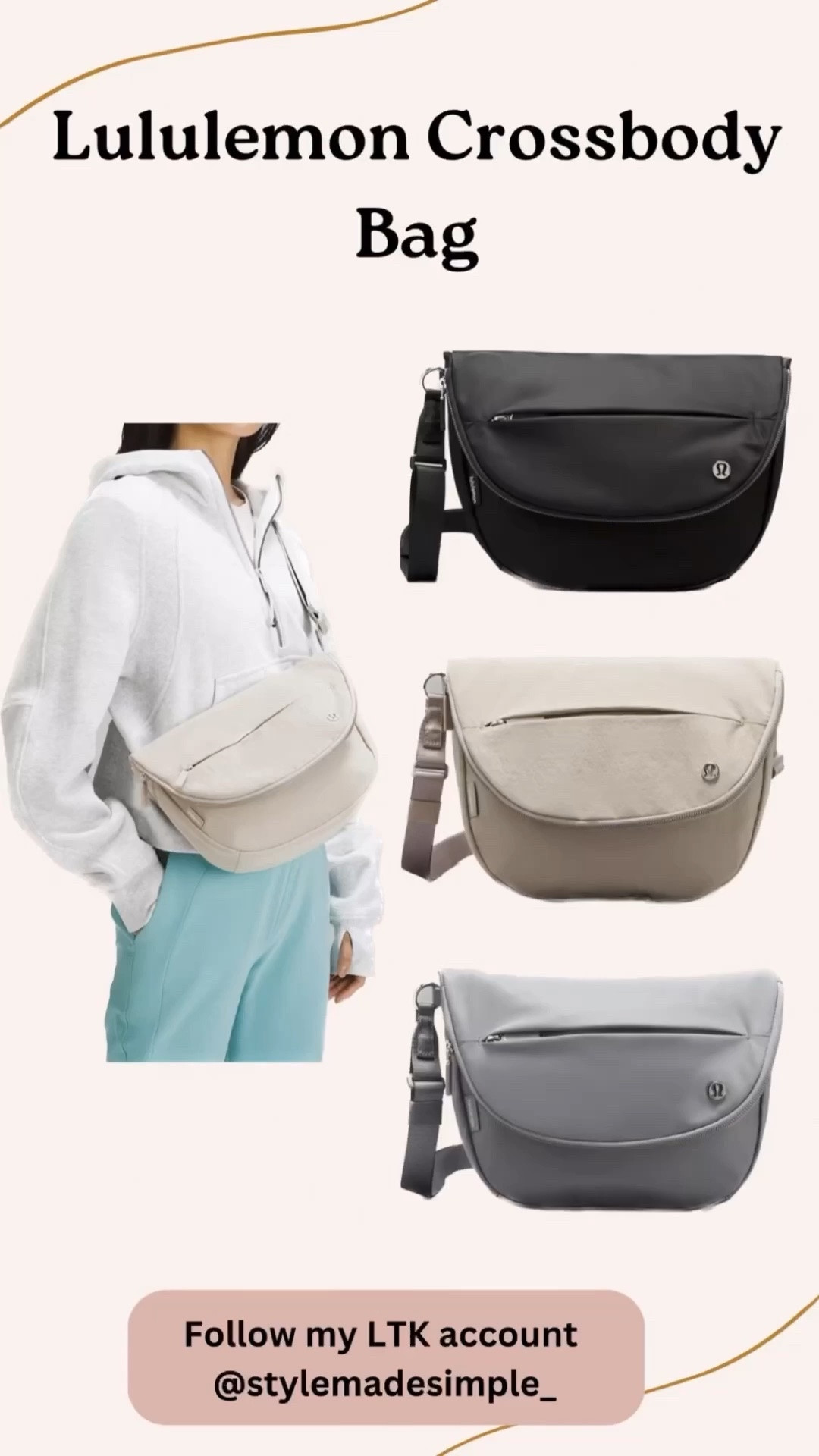 Lululemon crossbody purses , Lululemon crossbody bag, crossbody purse for traveling , lululemon spring break beach purse , lululemon beach crossbody purse,

#LTKActive #LTKTravel #LTKmomlife