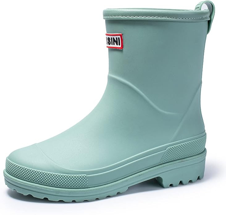 Nutropa Mid Calf Rain Boots for Women,Waterproof Garden Shoes Anti-Slip Rainboots,Outdoor Work Ra... | Amazon (US)