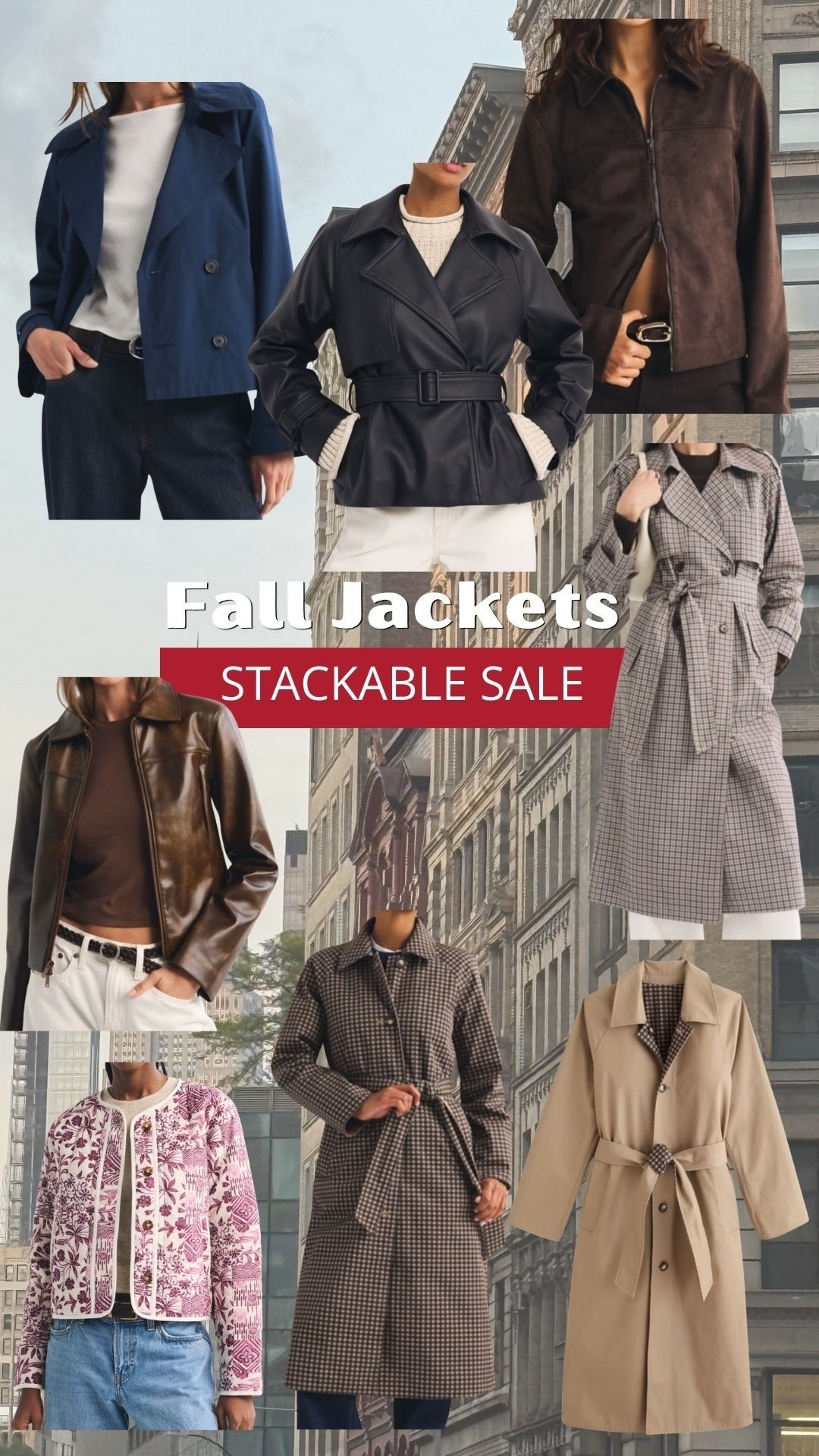 Stackable sale fall jackets. Abecrombie coats and jackets. Use code SUITEAF. Love the reversible trench!

#LTKSaleAlert #LTKSeasonal