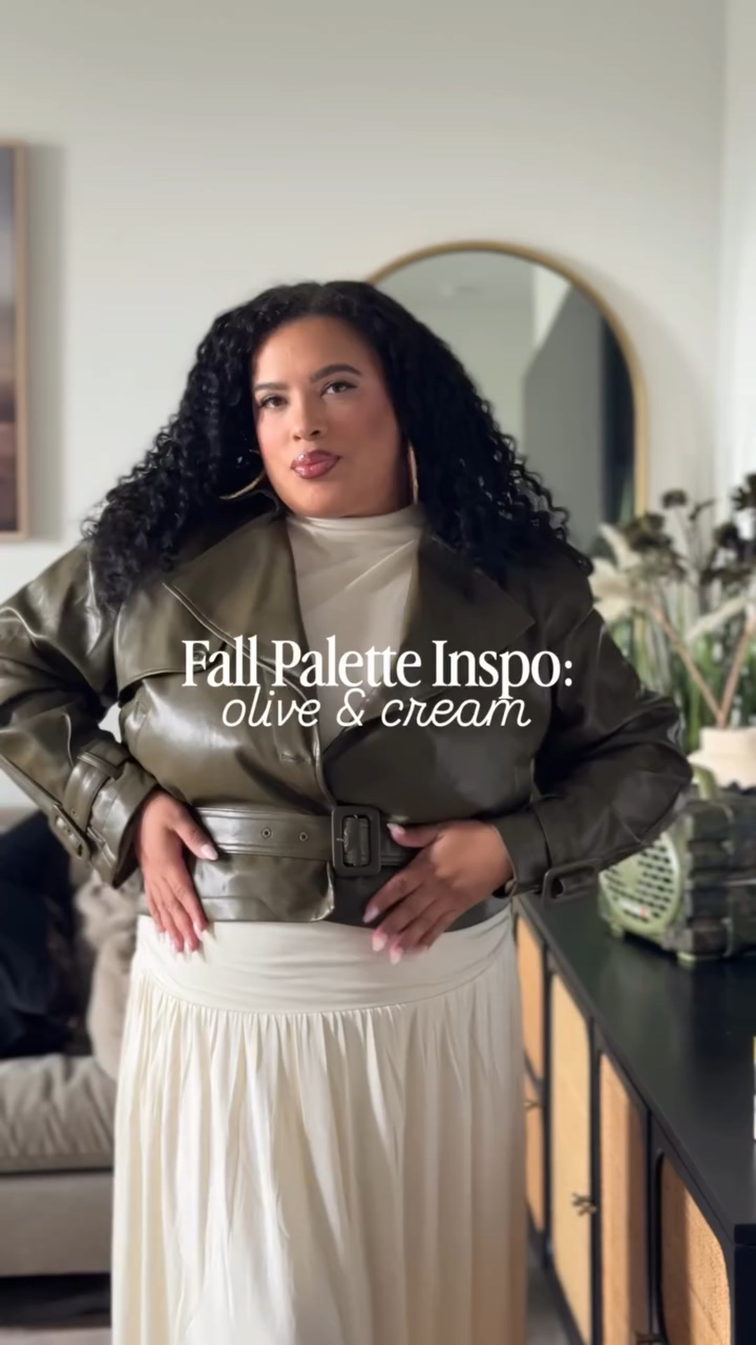 Fall Palette Inspo: Olive + Cream ✨ 

A little earthy, a little luxe, and just enough contrast to keep things fresh. I think this may be my favorite colors for Fall this year. Plus you can never go wrong with a matching set topped with interesting outerwear! And this faux leather jacket is so versatile! This look is apart of the 40 year anniversary collection of the brand I.N.C! 

Scent to top it off is limited edition @valentino.beauty Born in Roma Rendez-vous ivory — orange blossom, marshmallow, musk + vanilla. 

This entire look is giving “own the room, effortlessly” and has huge savings for the @macys VIP Sale! Yep, even the fragrance is on sale! Comment “Link, Please” and I’ll send you the link to shop! But hurry, the sale ends soon!

#midsizefashion #midsizestyleinspo #fallfashiontrends #incturns40 #macystylecrew #macyspartner #vipsale