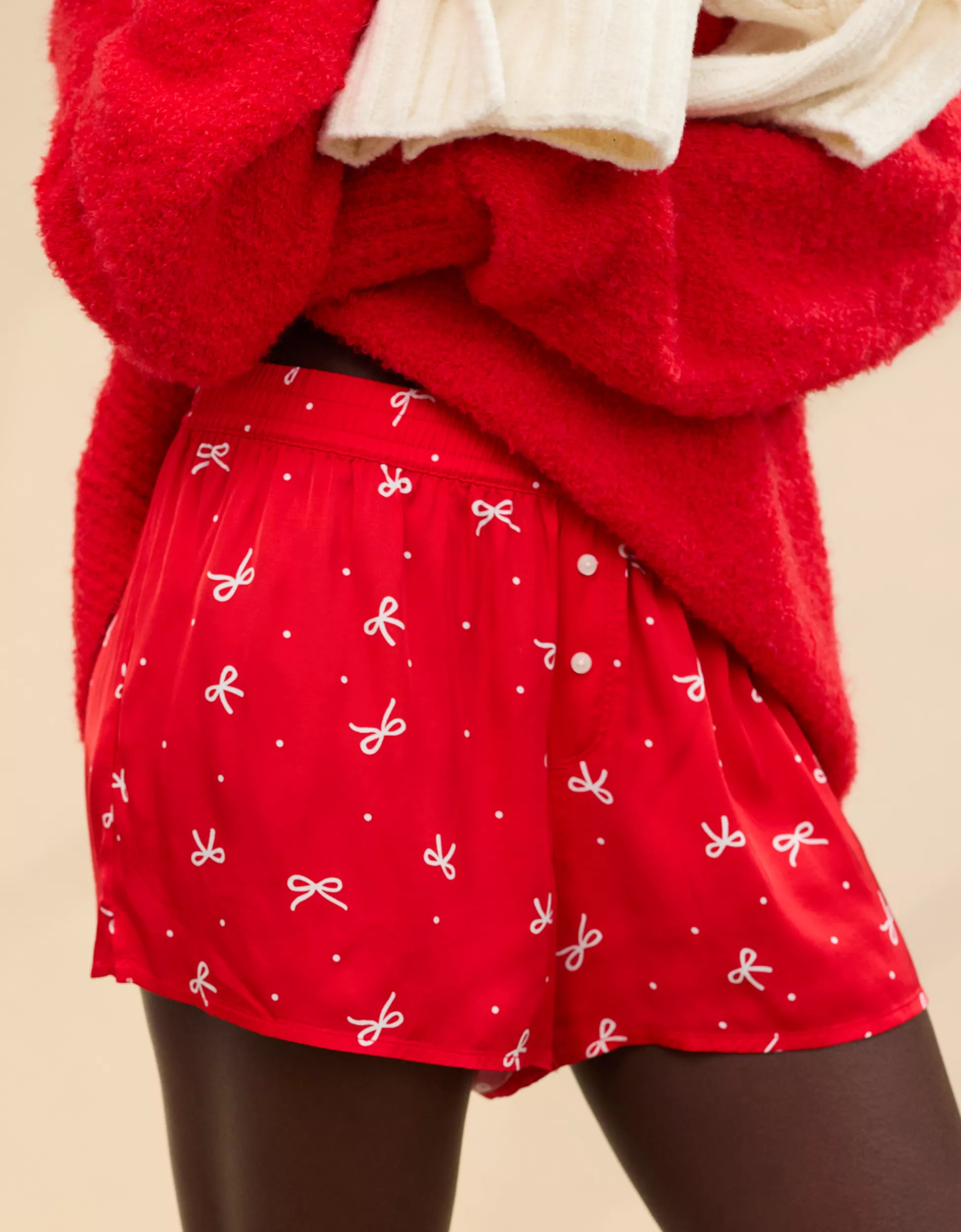 Aerie Off-Duty Satin Boxer | Aerie