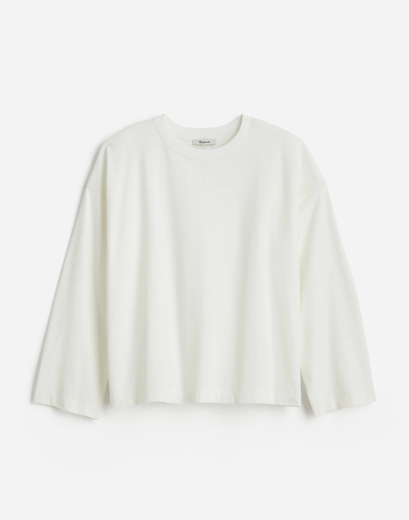 Easy Crewneck Long-Sleeve Tee | Madewell