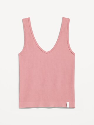 Rib-Knit Seamless Tank Top | Old Navy (US)