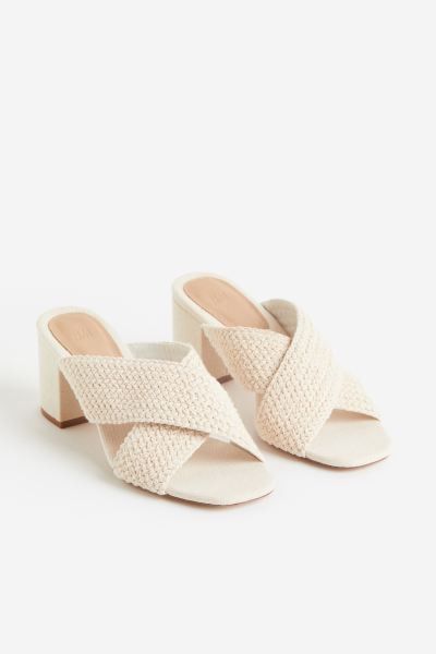 Crochet-look Mules | H&M (US + CA)