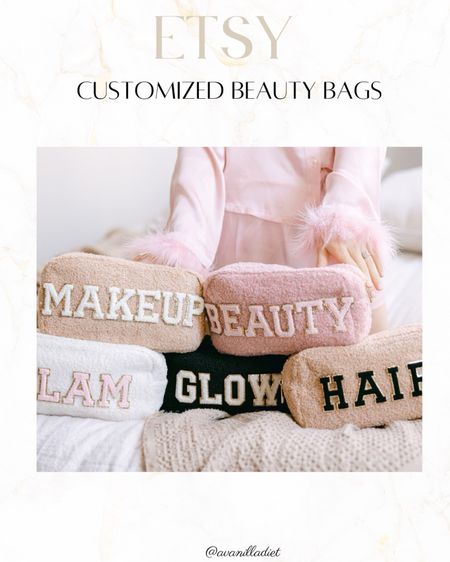 Etsy customized beauty bags ✨

#LTKtravel #LTKGiftGuide #LTKbeauty
