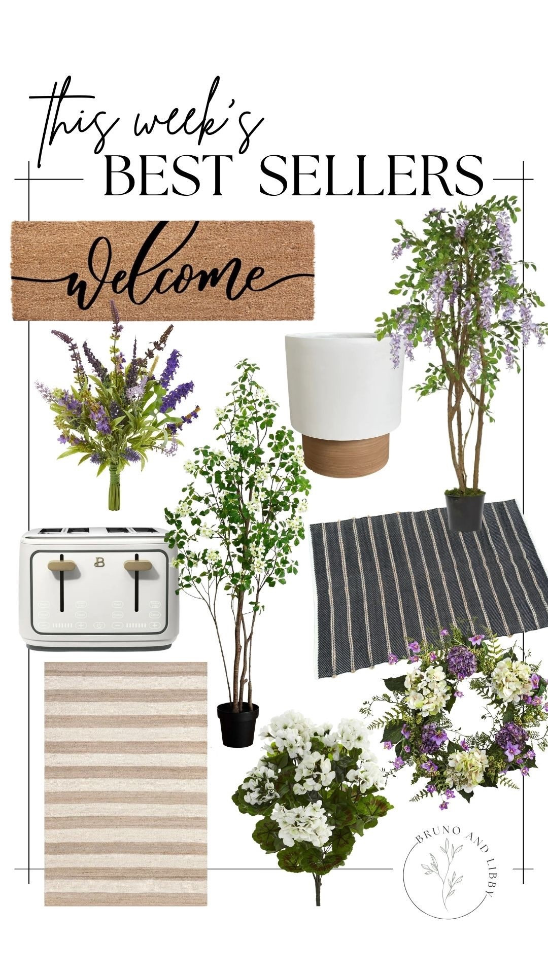 Best sellers from the last week! Looks like you’re all loving some spring front porch and home decor!! Warmer weather couldn’t come soon enough! 

#LTKSeasonal