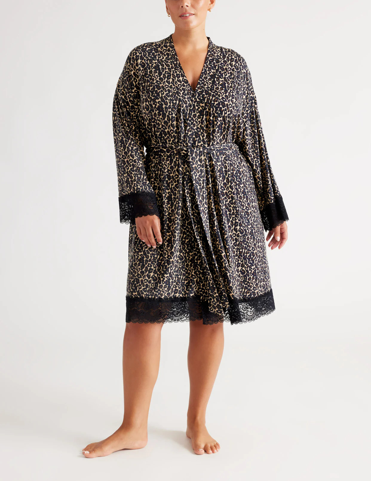 Lace Trim Robe | Knix