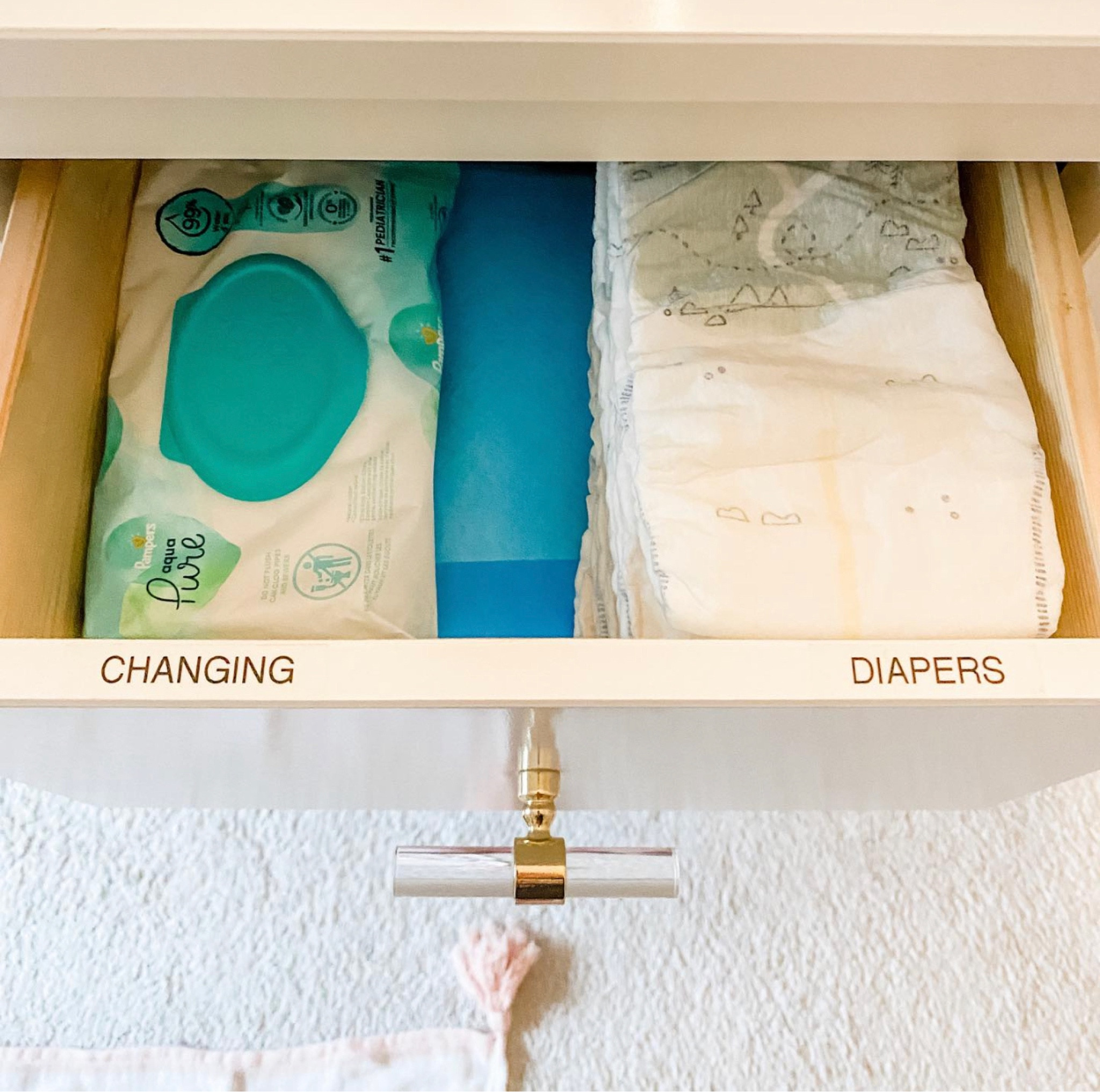 Organized Changing Supplies

#homeorganization #baby #nursery #wipes #changing #diapers #nurseryorganization #momease #organizer #drawerdivider

#LTKkids #LTKunder50 #LTKbaby