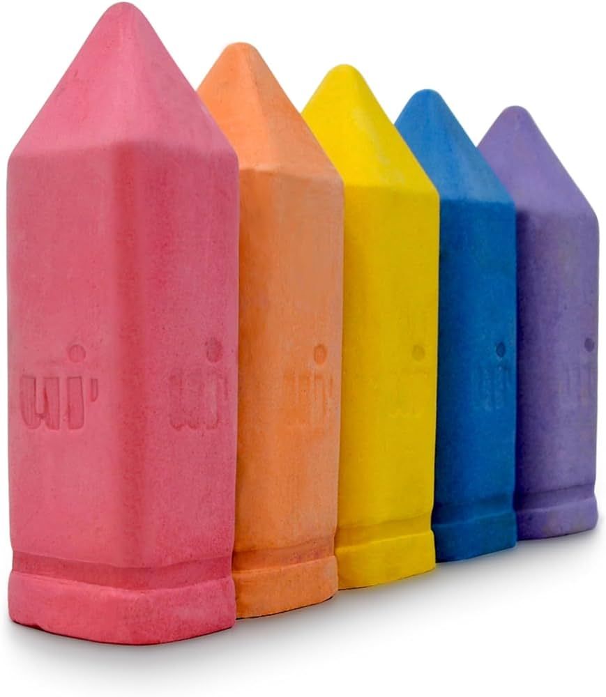 Urban Infant Non-Toxic Sidewalk Chalk for Toddlers 1-3 and Kids - Perfect Easter Basket Stuffer -... | Amazon (US)