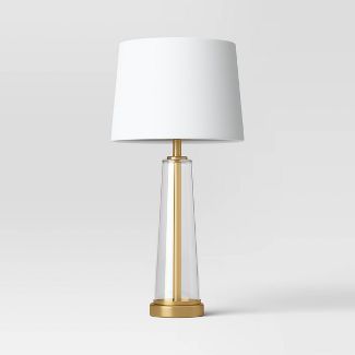 Tapered Fillable Table Lamp with USB (Includes LED Light Bulb) - Threshold™ | Target