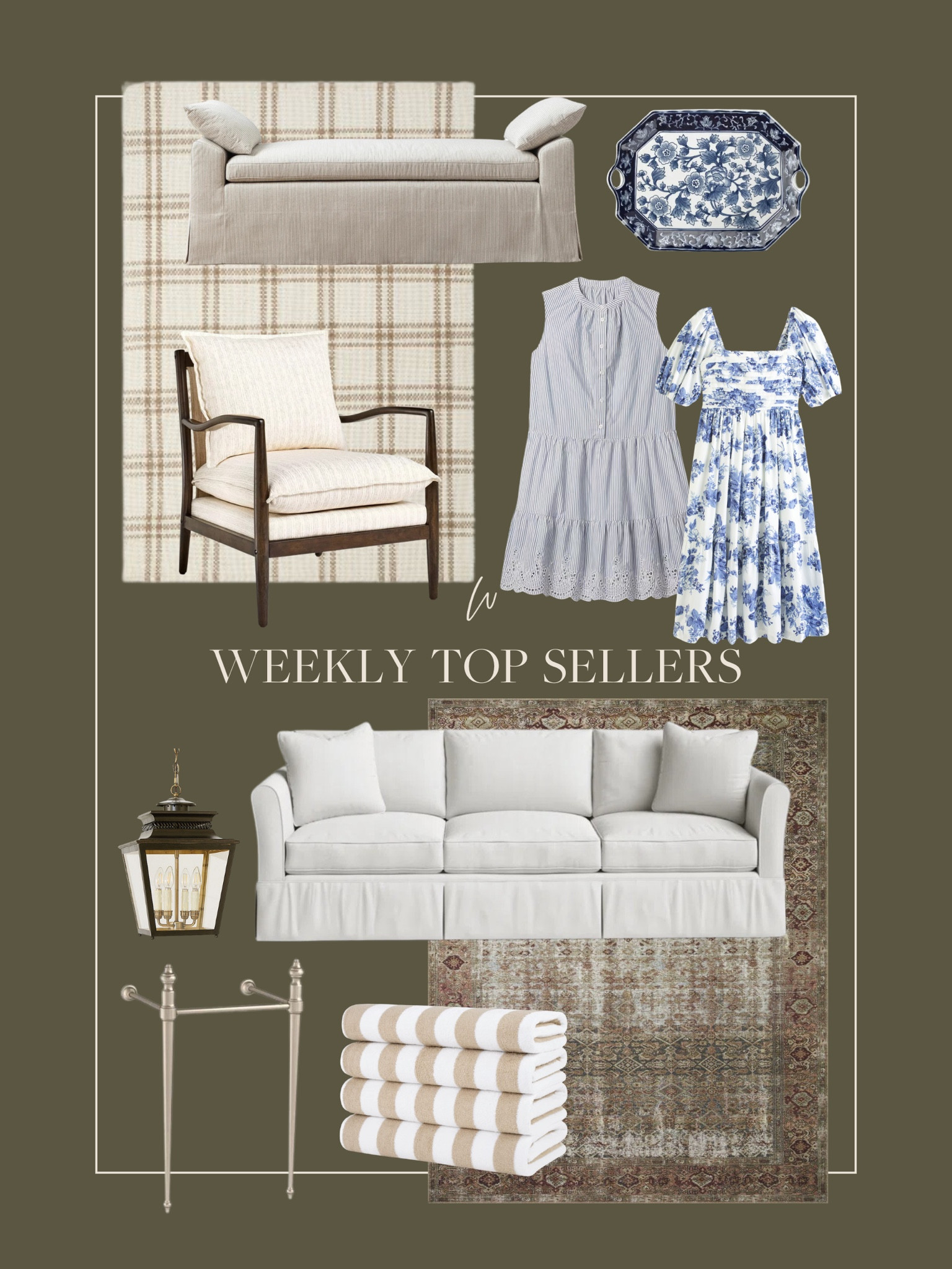 This week’s top sellers! Beautiful pieces that range in price points, and are all timeless. We have a few of these in our home / cottage I love them! 

#LTKStyleTip #LTKHome