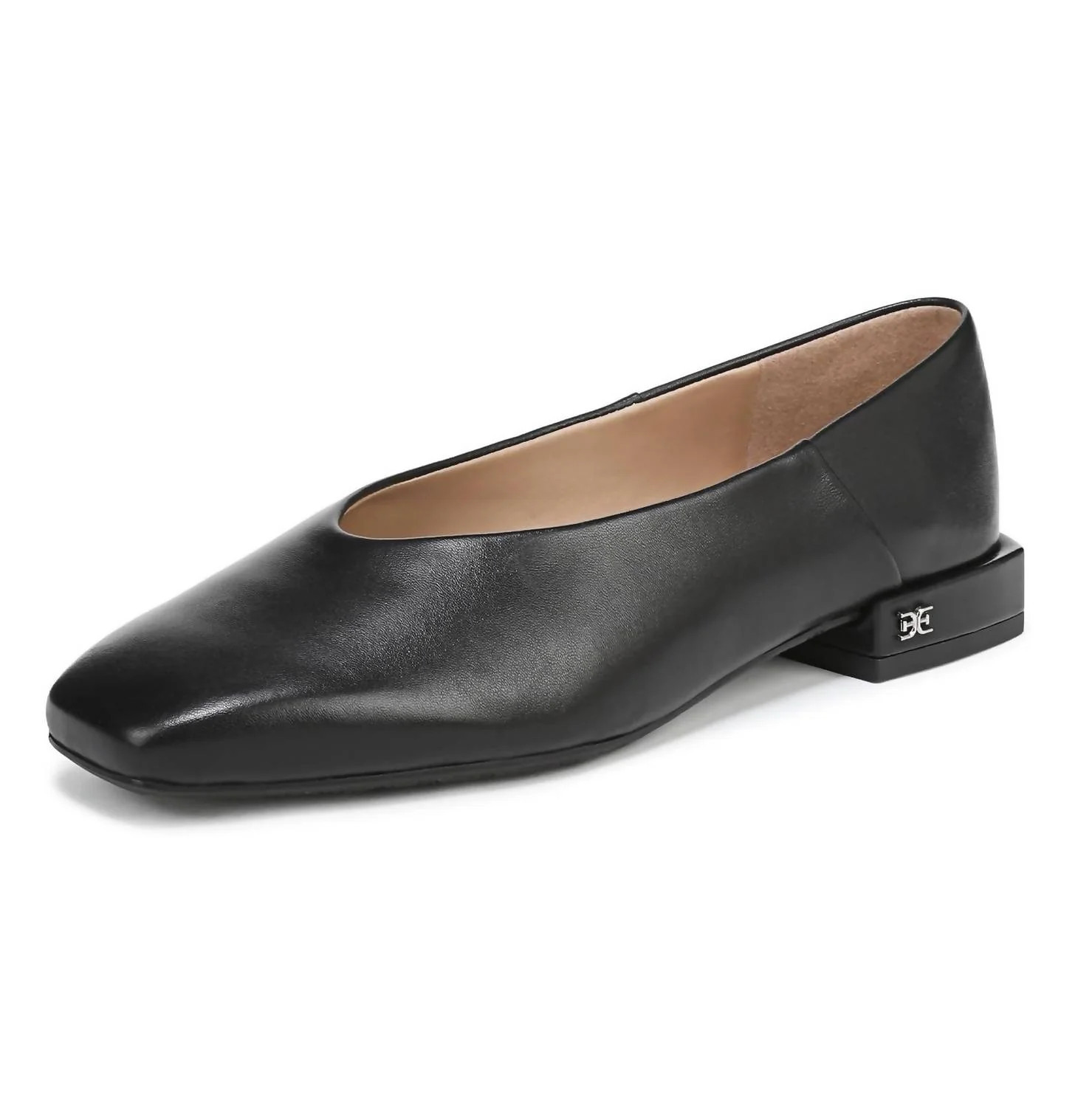 Women's Kasey Ballet Flat In Black Leather | Shop Simon