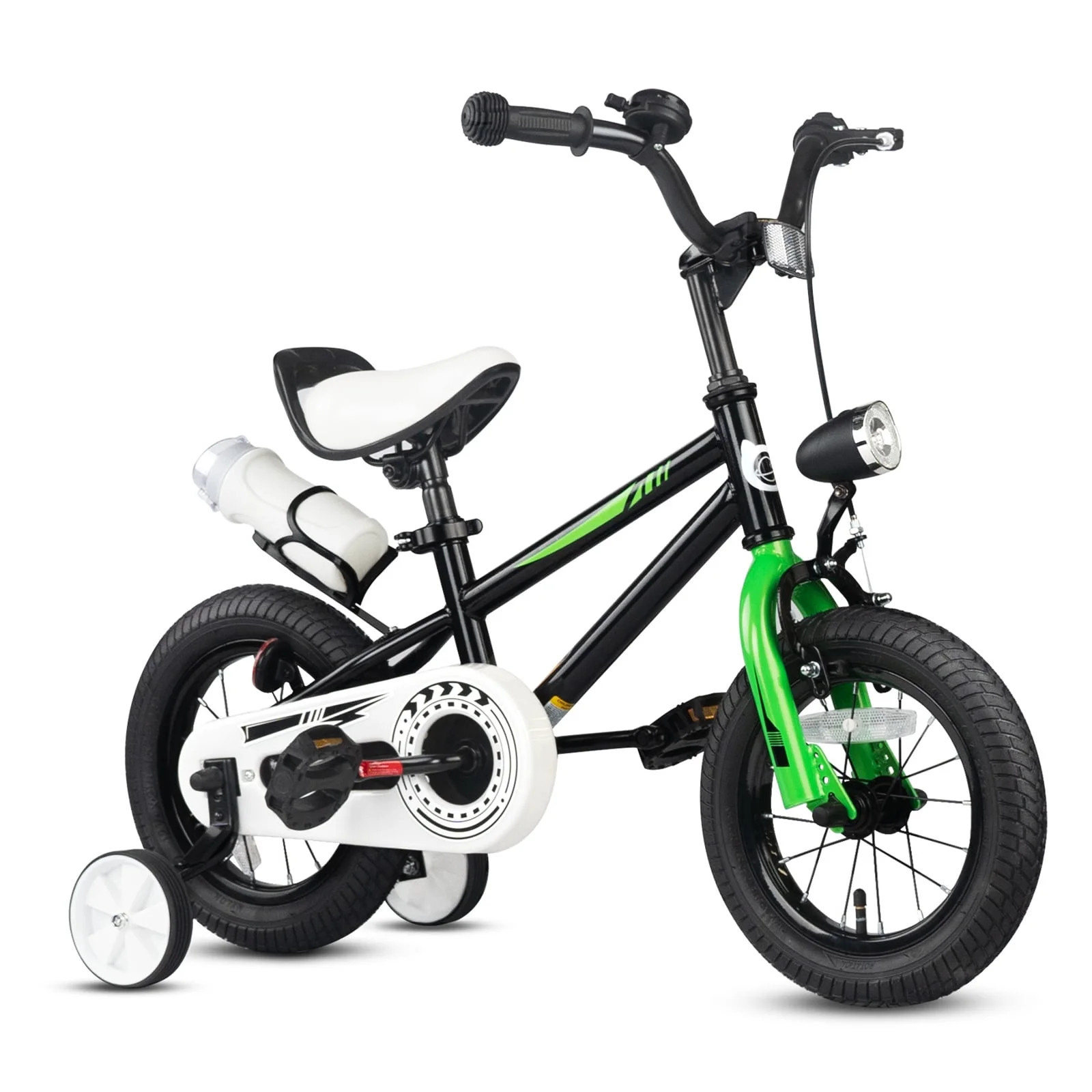 GLAF 12 14 16 Inch Boys Bike with Training Wheels & Water Bottle Holder, for Kids Ages 2-7 Years,... | Walmart (US)