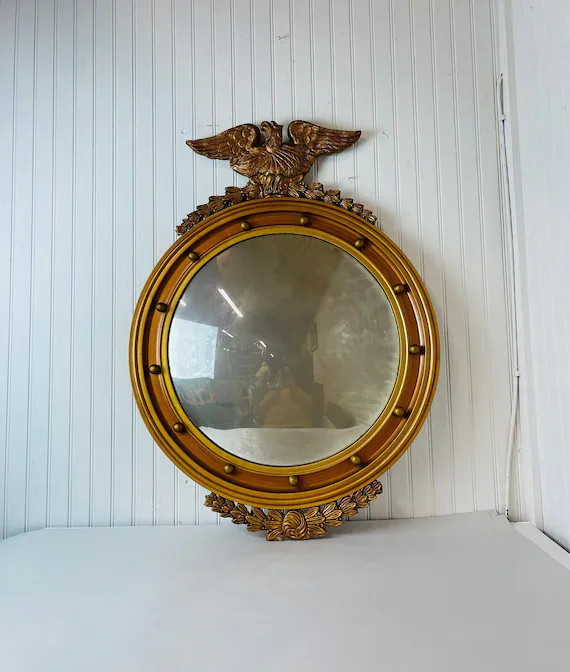 Eagle Mirror. Vintage Mirror Gold Mirror Wall Mirror - Etsy | Etsy (US)