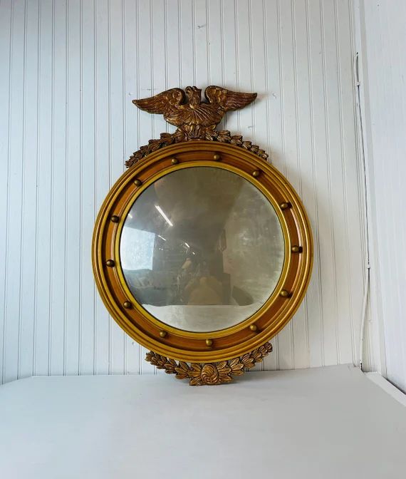 Eagle Mirror. Vintage Mirror Gold Mirror Wall Mirror | Etsy | Etsy (US)