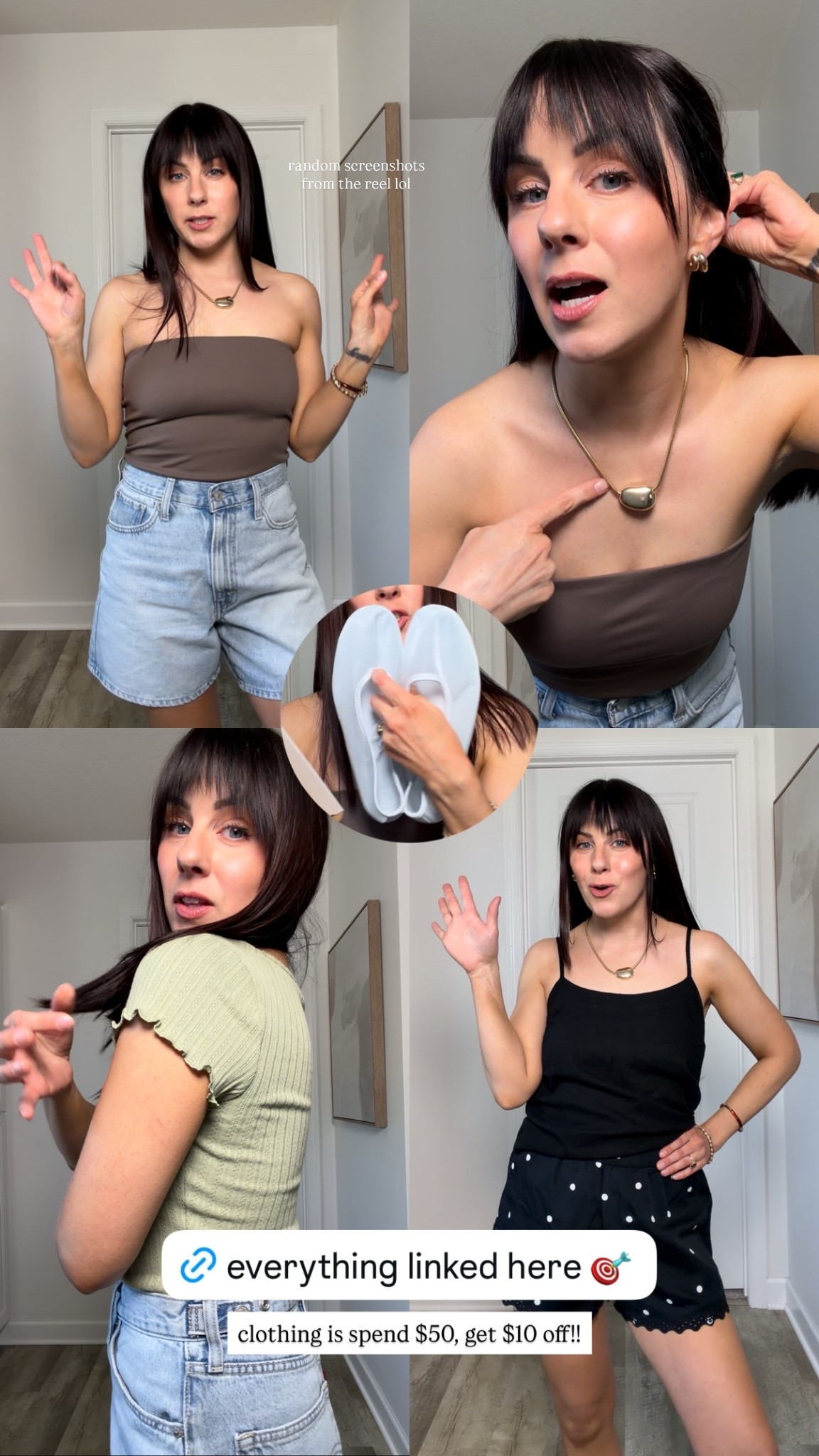 clothing is spend $50, get $10 off!! random screenshots from the reel lol @targetstyle @target

#LTKSeasonal #LTKgrwm #LTKootd