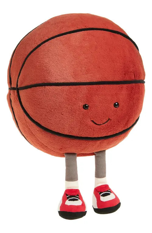 Jellycat Amuseables Sports Basketball Plushie in Orange at Nordstrom | Nordstrom