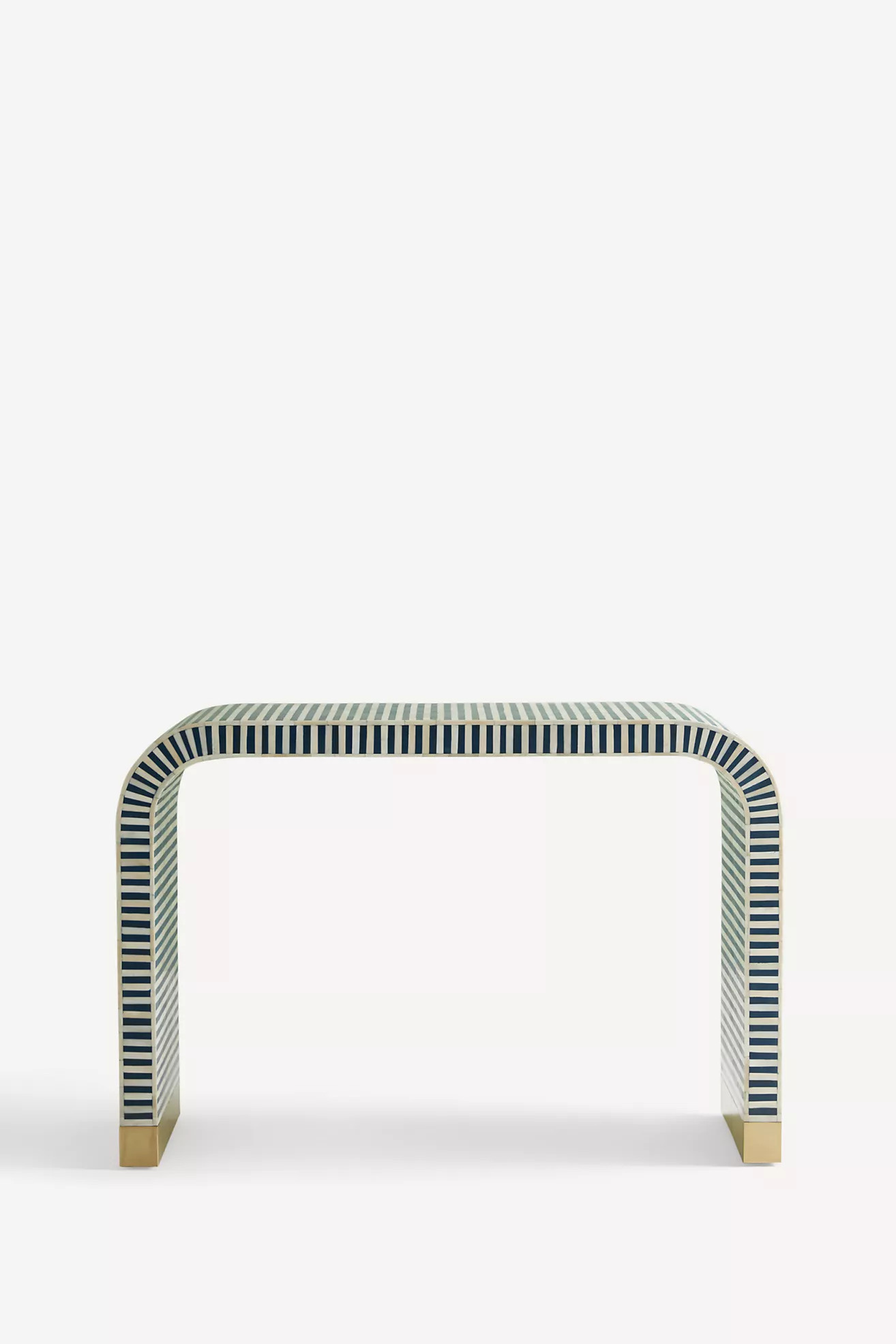 Waterfall Inlay Console Table | Anthropologie (US)