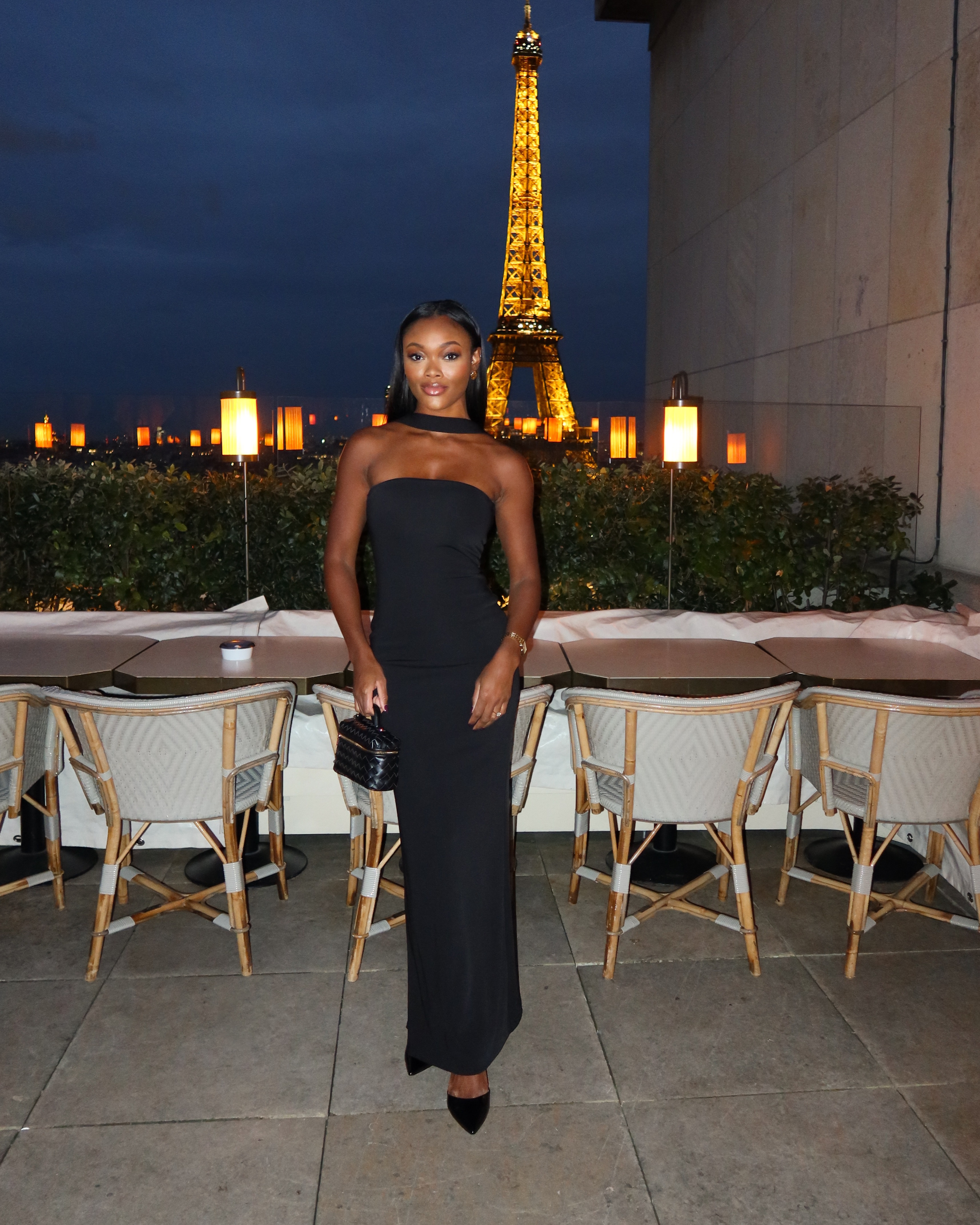 Black maxi dress for a date night in Paris! Wearing a size small! Also linking my black vanity bag and heels! 🖤

#LTKItBag #LTKSeasonal #LTKShoeCrush