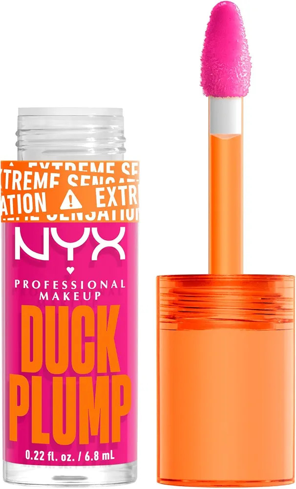 NYX PROFESSIONAL MAKEUP, Duck Plump High Pigment Lip Gloss, Plumping lip gloss, High pigment colo... | Amazon (CA)