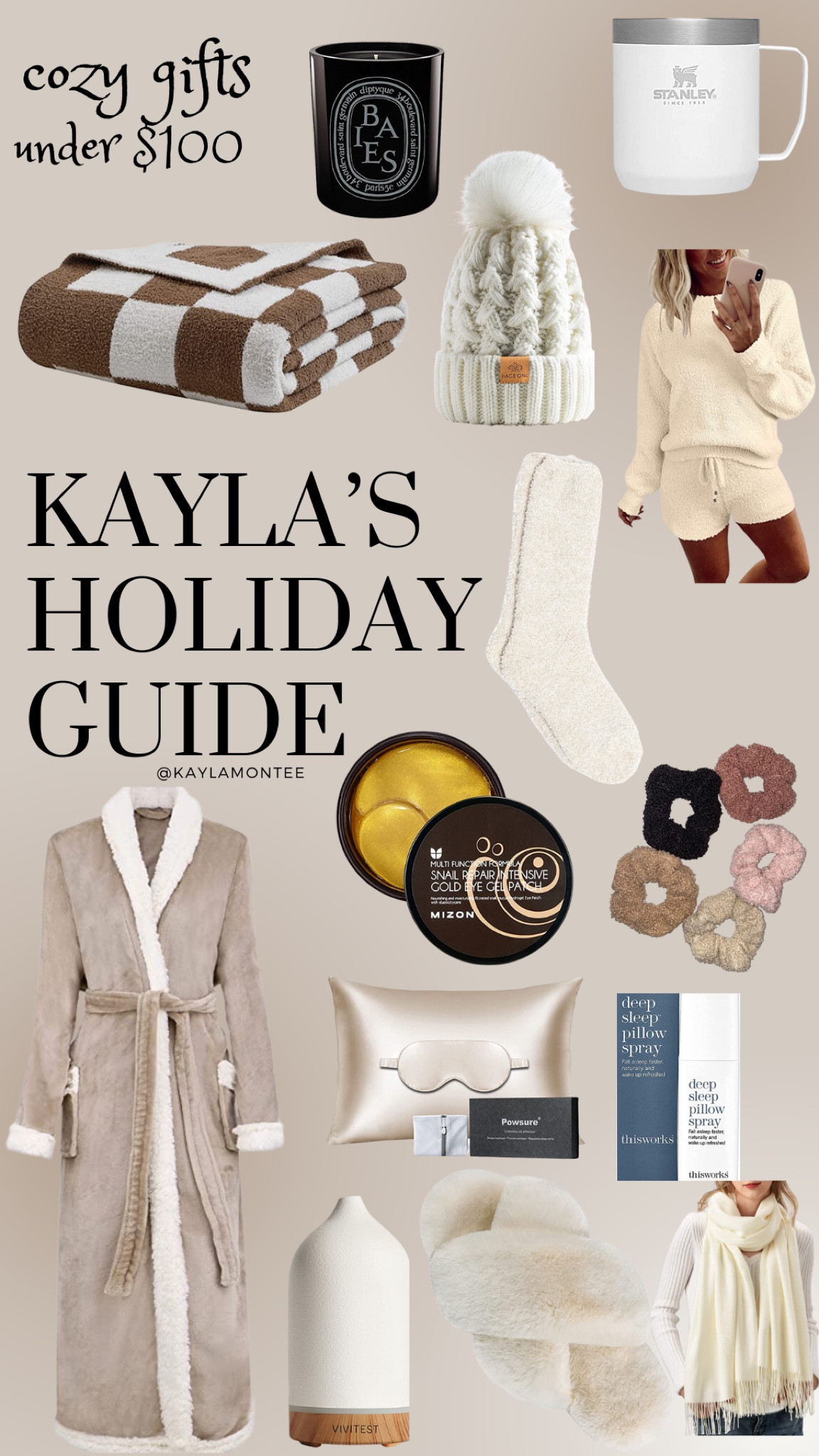 #women #giftguide #cozygifts #socks #blanket #diffuser #candle #loungewear #giftsforher #cozy

#LTKGiftGuide #LTKSeasonal #LTKHoliday