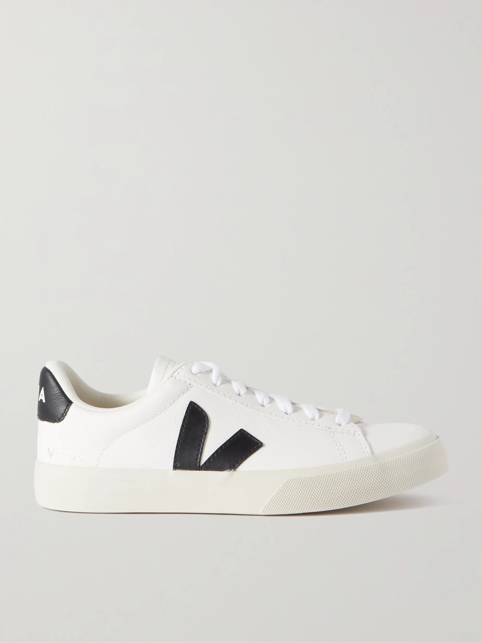 White Campo textured-leather sneakers | Veja | NET-A-PORTER | NET-A-PORTER (UK & EU)