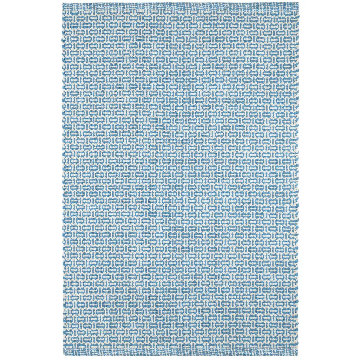 Annie Selke - Dash & Albert Miss Muffet Teal Handwoven Cotton Rug | Target