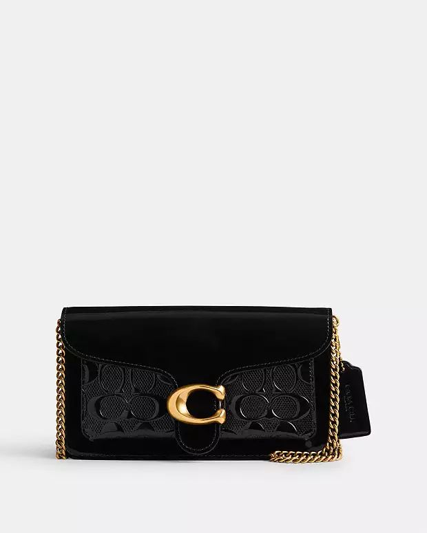 Tabby Chain Clutch In Signature Leather | Coach (US)