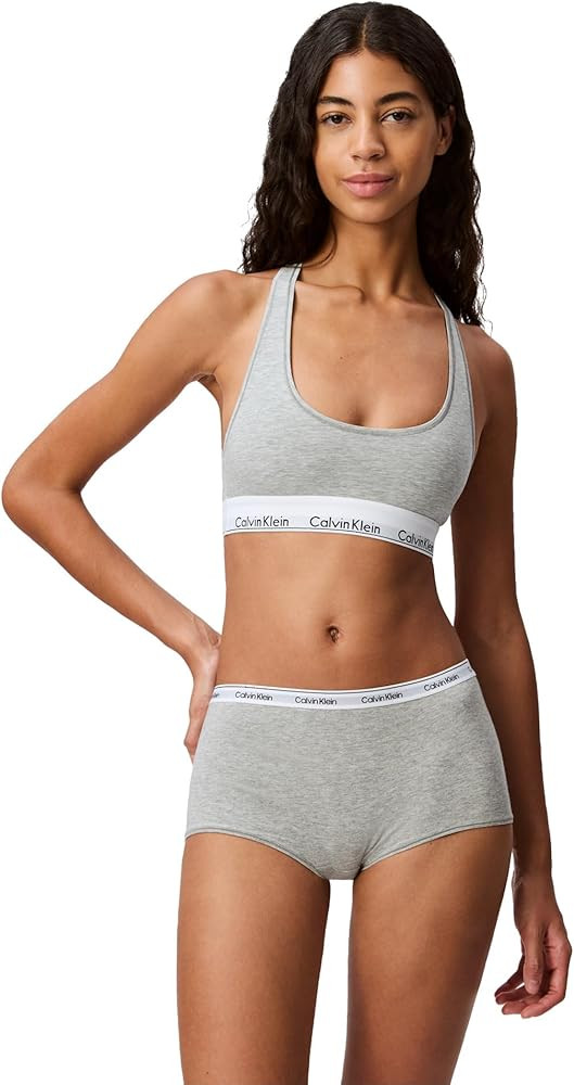 Calvin Klein Womens Modern Cotton Unlined Wireless Bralette | Amazon (US)