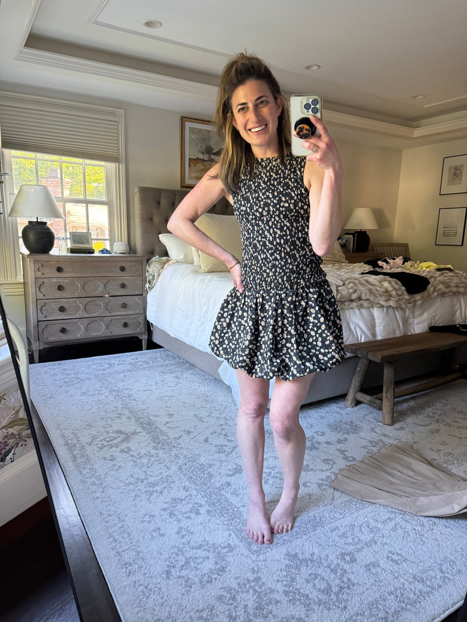 Bubble hem ruched dropped waist floral dress

#LTKPetite #LTKSeasonal #LTKSummerEdit