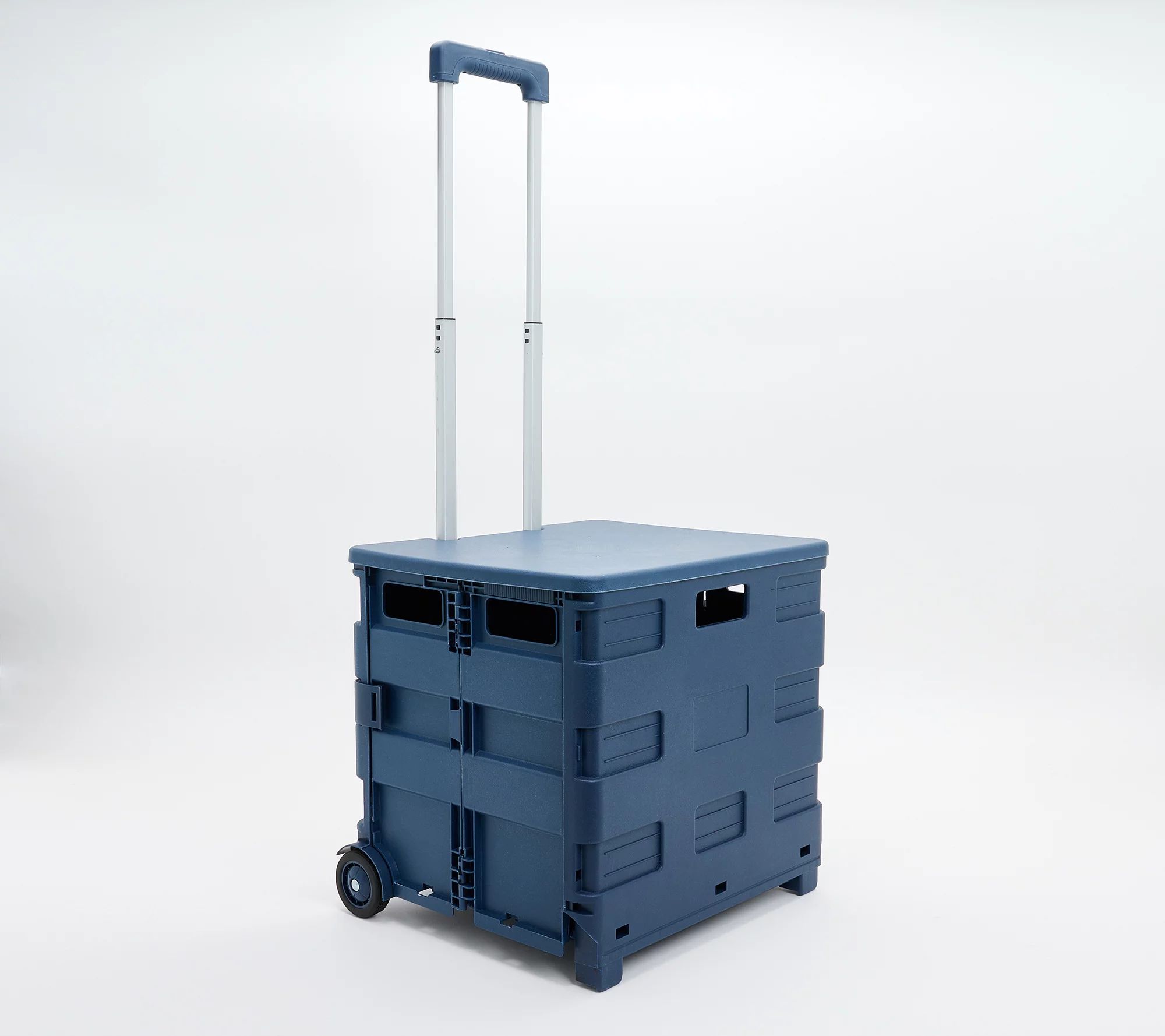 EMPOWER Foldable Trunk Cart with Lid and Extendable Handle - QVC.com | QVC