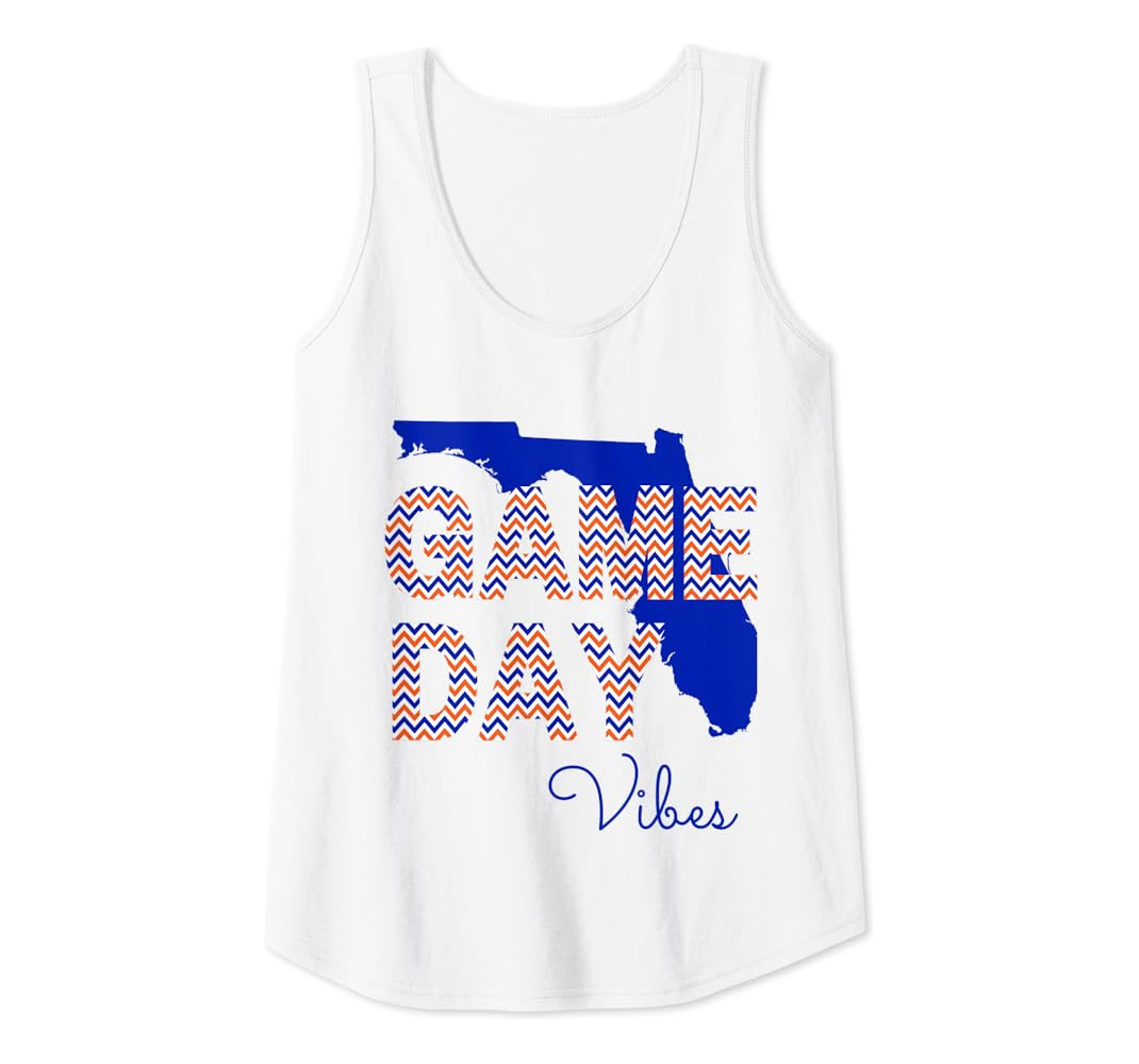 Florida Football Game Day Vibes Fall Tailgate Tank Top | Amazon (US)