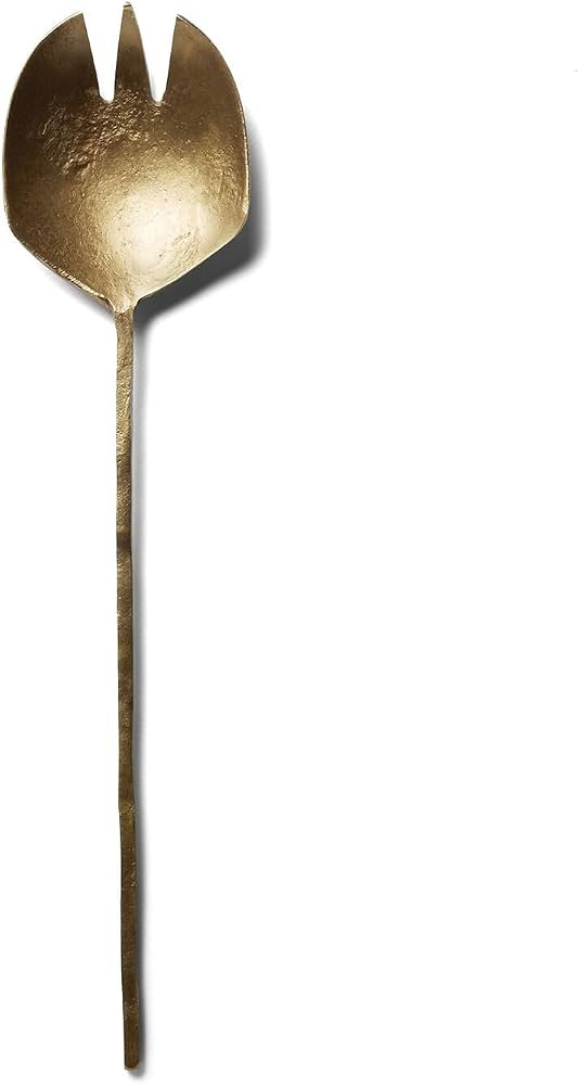 Sur La Table Brushed Gold Iron Forged Serving Fork | Amazon (US)