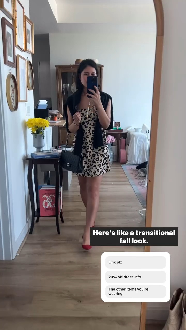 Wearing XXS petite

Abercrombie dress, Abercrombie sale, Abercrombie fall, leopard print, leopard print dress, red heel, dinner outfit 

#LTKFindsUnder100 #LTKxAF #LTKVideo