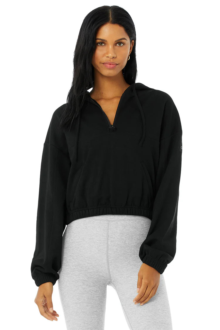 Refresh Stadium Half Zip Hoodie | Alo Yoga (US)