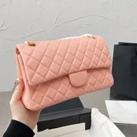 Evening Bags Cross Body 2022Ss W Womens Classic Double Flap Quilted Bags Gold Hardware Turn Lock ... | DHGate