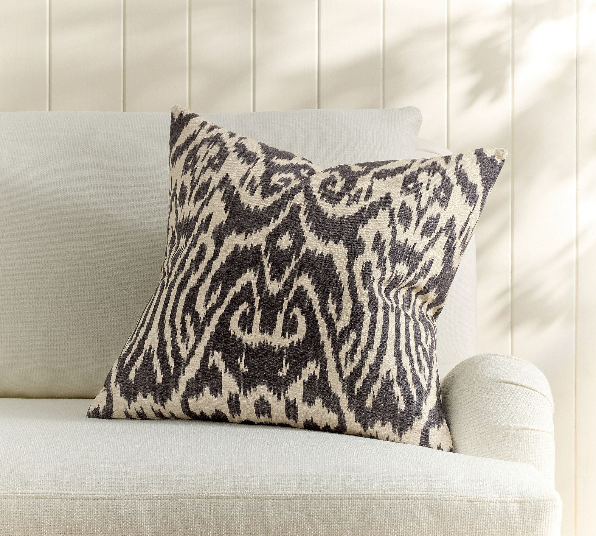 Vega Ikat Printed Pillow Cover | Pottery Barn (US)