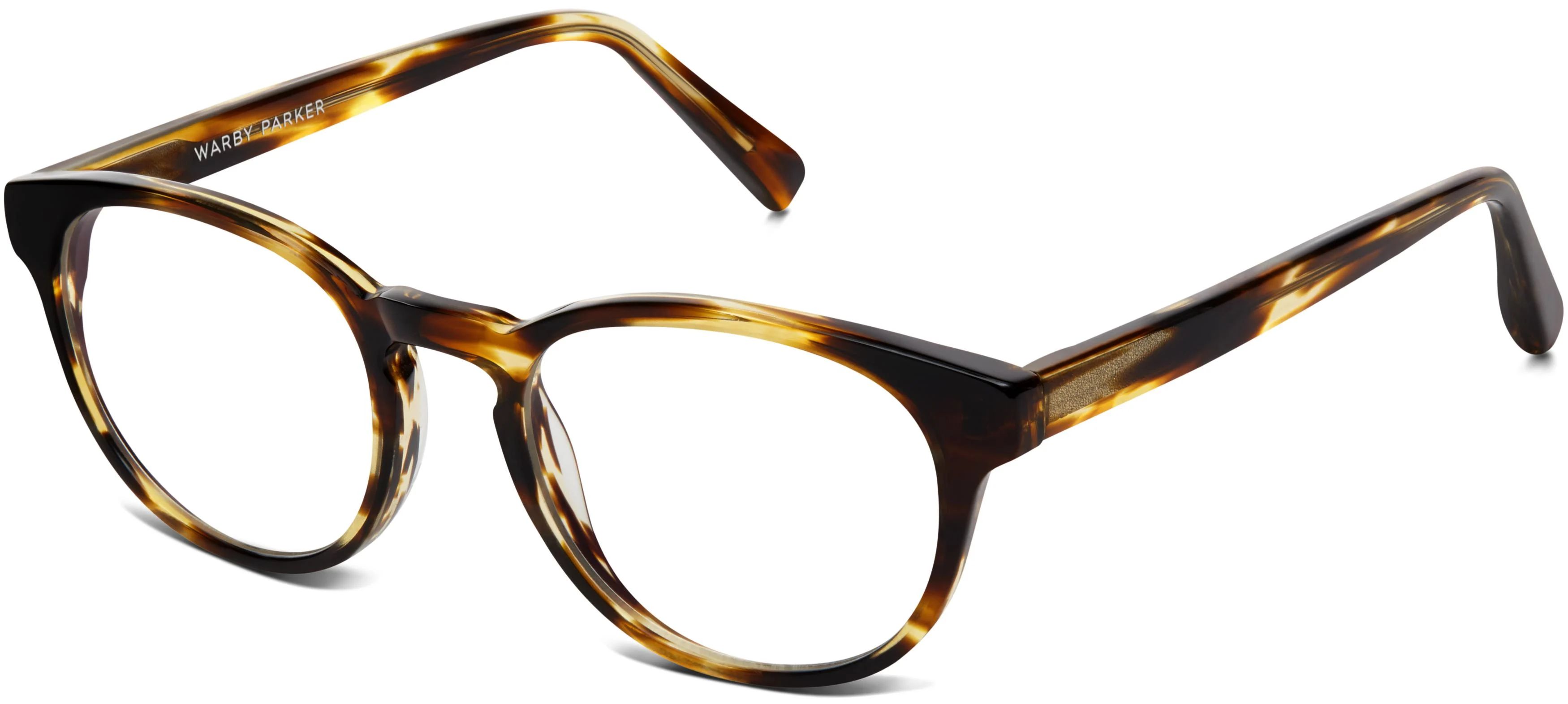 Rustin Eyeglasses in Root Beer with Brushed Ink | Warby Parker | Warby Parker (US)