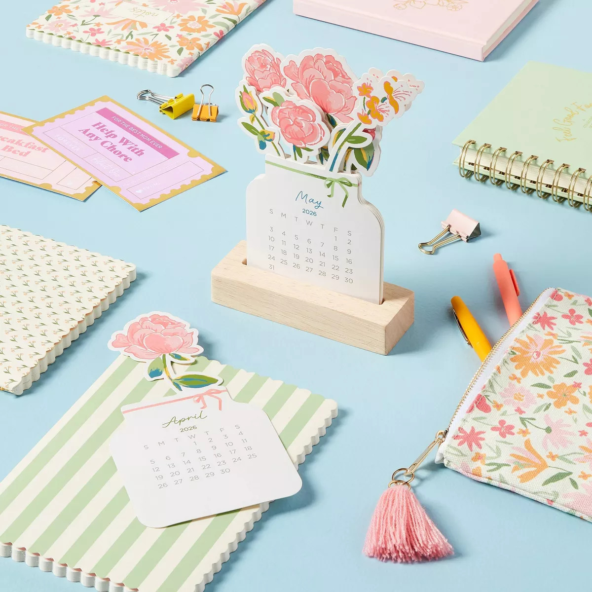 Mother's Day Mini Desk Calendar Bouquet - Spritz™ | Target