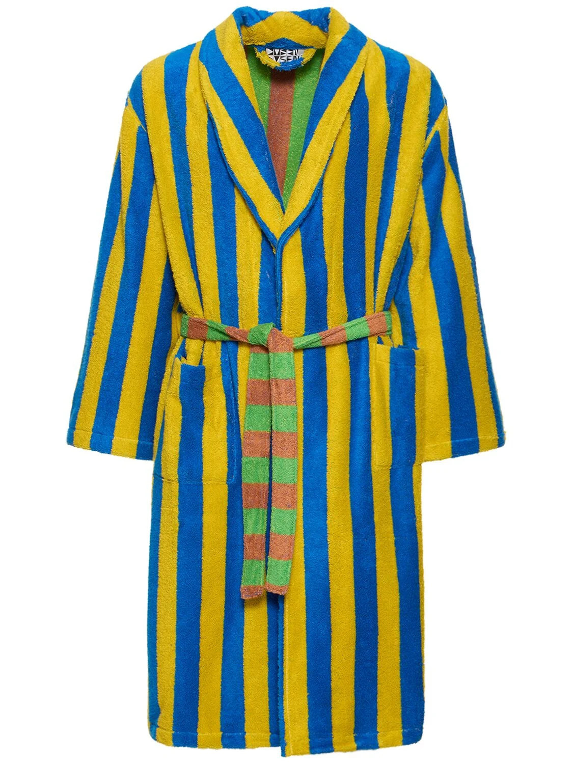 Reef Stripe Cotton Blend Bathrobe | Luisaviaroma