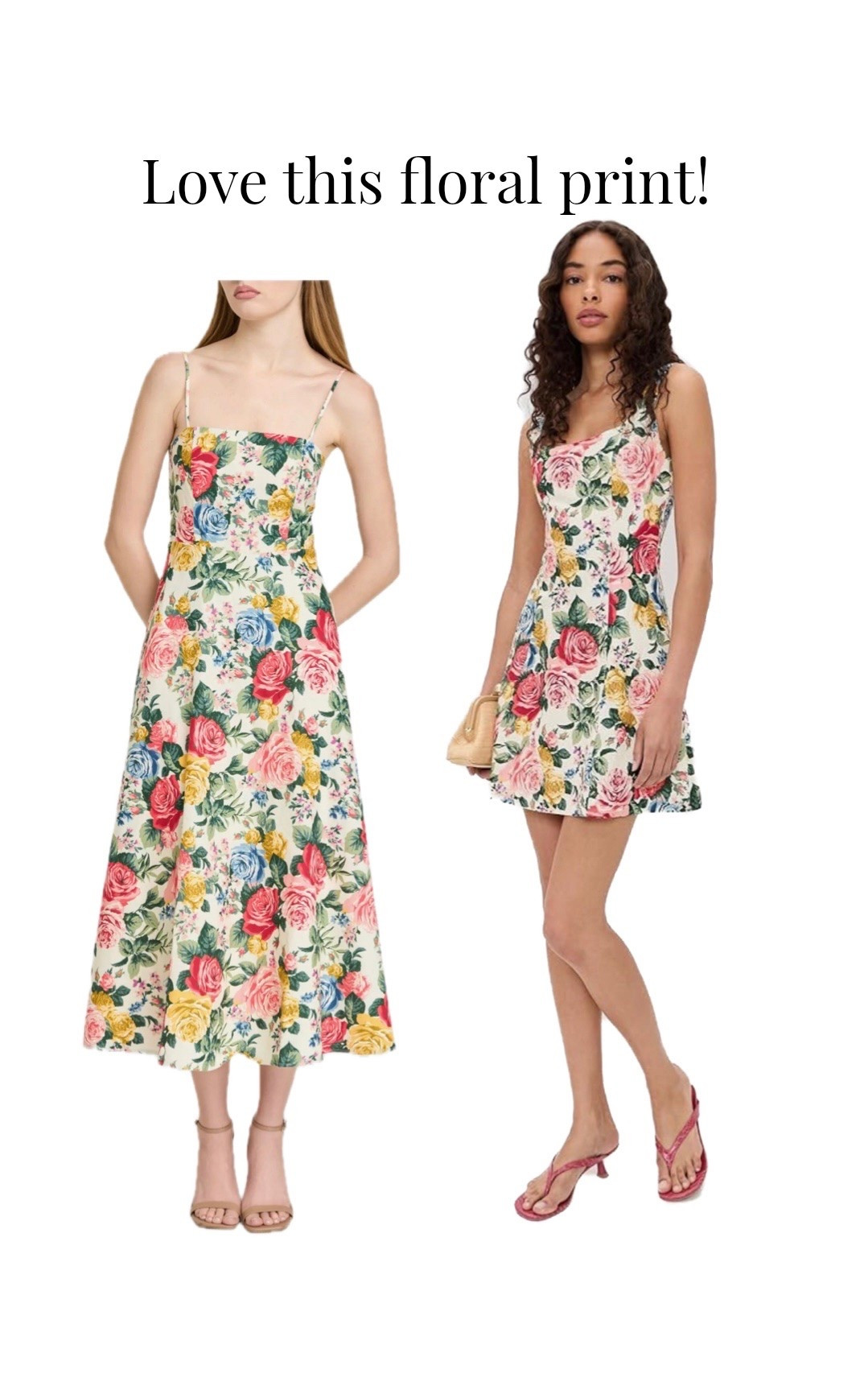 Floral print midi and mini dress!

#LTKmomlife #LTKWedding #LTKTravel