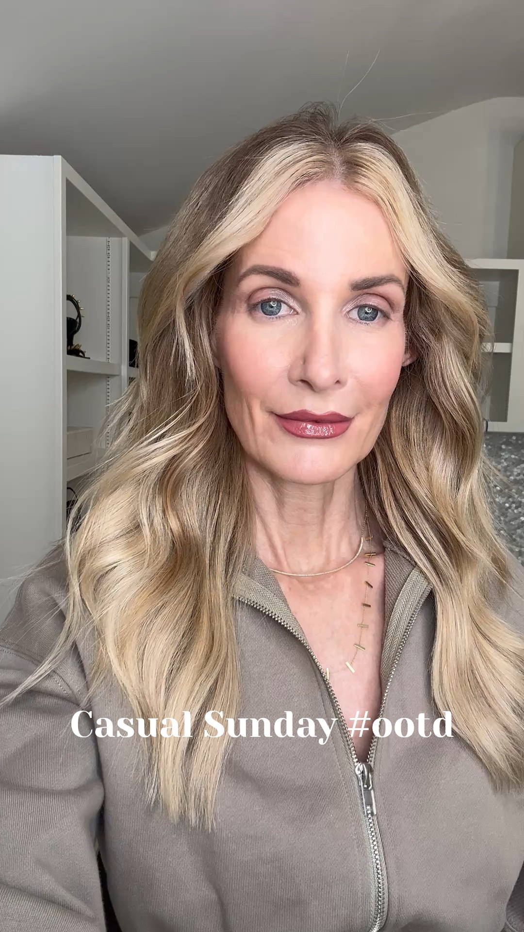 If you want to look stylish without actually “getting dressed,” a neutral matching set is the answer ✨ This tan cropped jacket defines the waist beautifully (I love it zipped for that extra cinch), and the wide-leg pants feel like loungewear but look completely put together. It’s the kind of easy, elevated outfit that works for travel days, coffee runs, or casual weekends. I’m wearing an XS in the jacket and pants and it fits tts.



#LTKdayinmylife #LTKOver40 #LTKootd