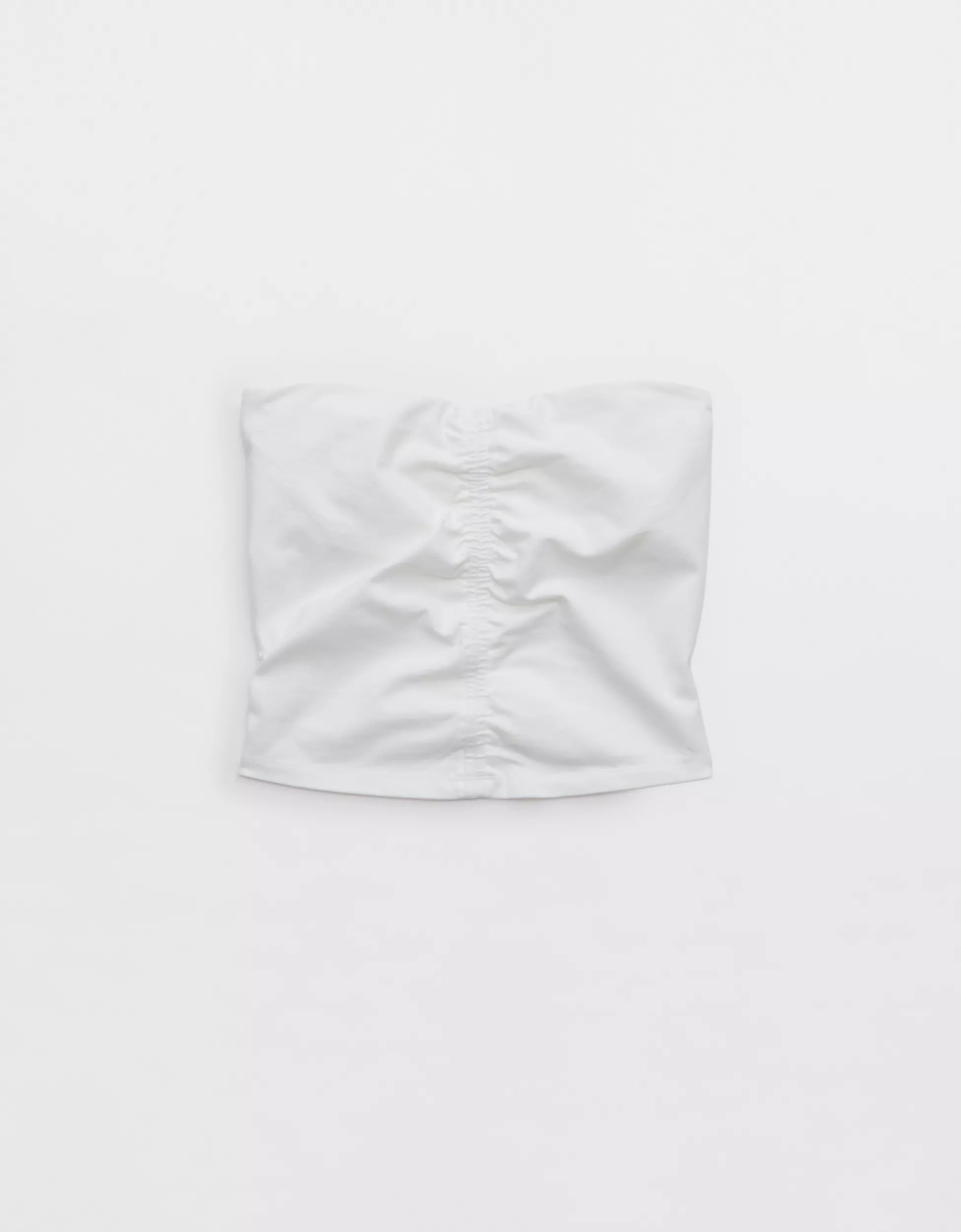 OFFLINE By Aerie OG Cotton Ruched Tube Top | Aerie